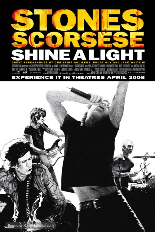 Shine a Light - Swiss Movie Poster