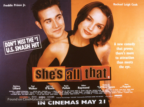 She&#039;s All That - British Movie Poster