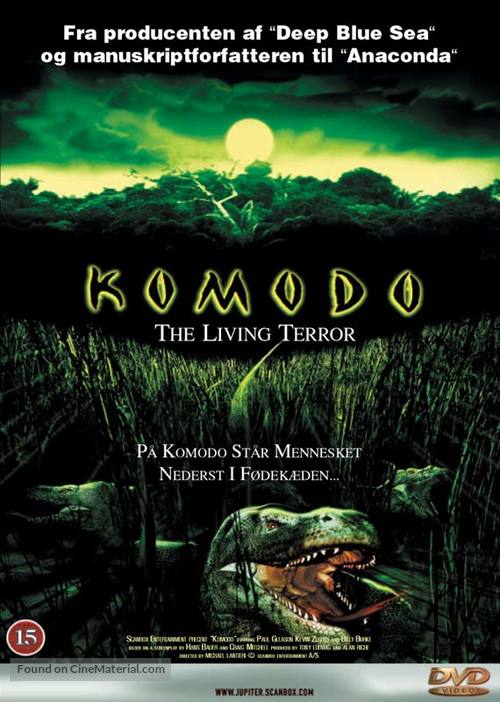 Komodo - Danish DVD movie cover