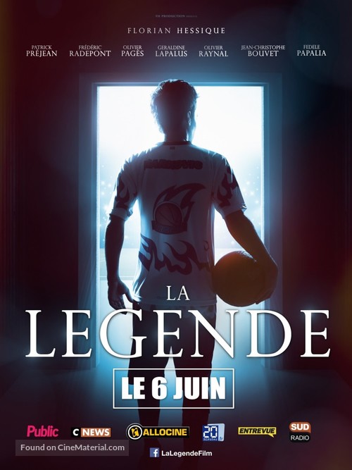 La L&eacute;gende - French Movie Poster