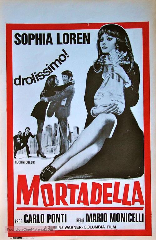 La mortadella - Belgian Movie Poster
