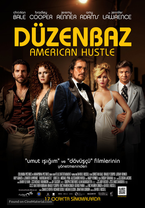 American Hustle - Turkish Movie Poster