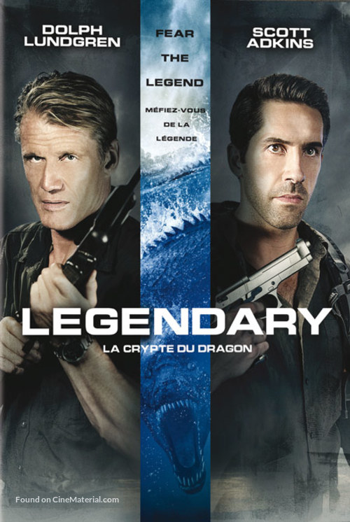 Legendary: Tomb of the Dragon - Canadian Movie Cover