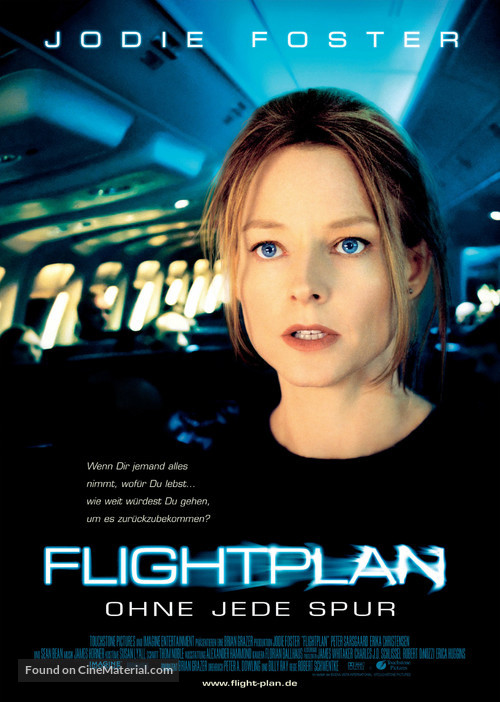 Flightplan - German Movie Poster