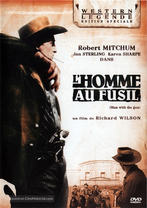 Man with the Gun - French DVD movie cover