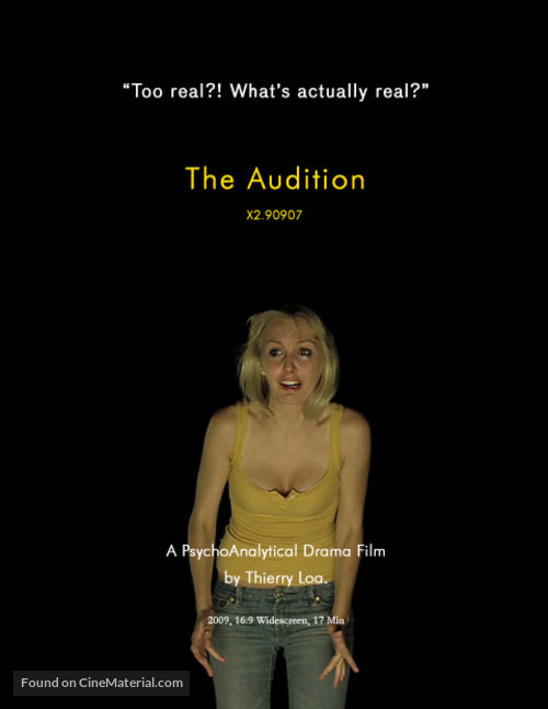 The Audition, X2.90907 - Canadian Movie Poster