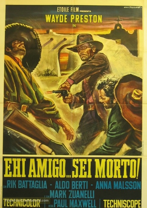 Ehi amigo... sei morto! - Italian Movie Poster