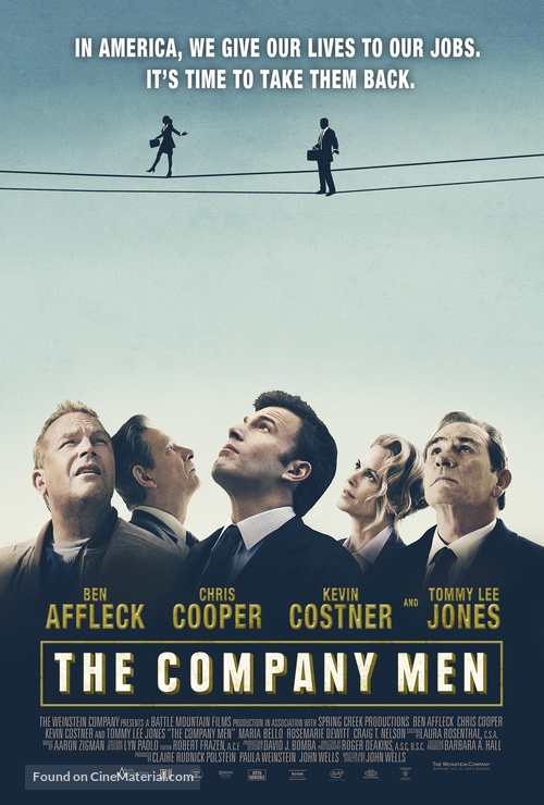 The Company Men - British Movie Poster