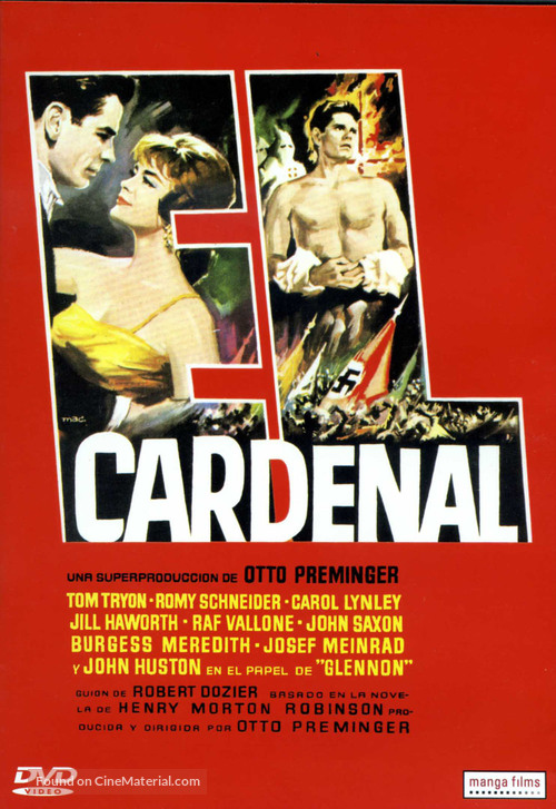 The Cardinal - Spanish DVD movie cover