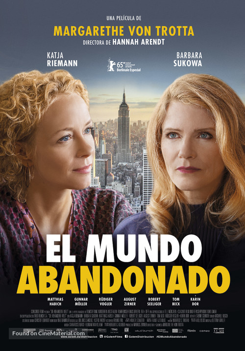 Die abhandene Welt - Spanish Movie Poster