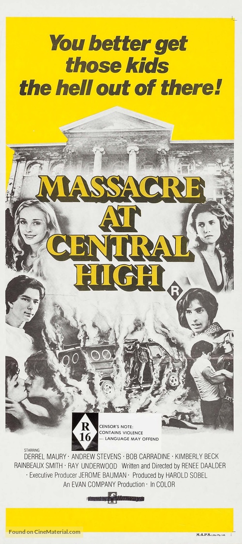 Massacre at Central High - Australian Movie Poster