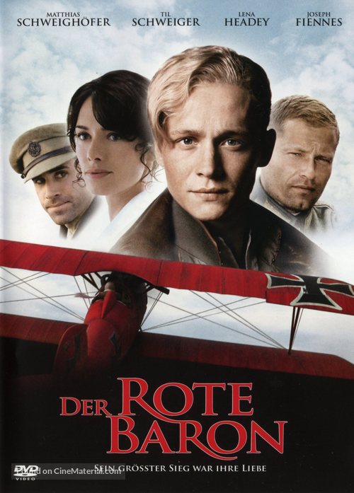 Der rote Baron - German Movie Cover