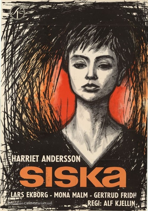 Siska - En kvinnobild - Swedish Movie Poster