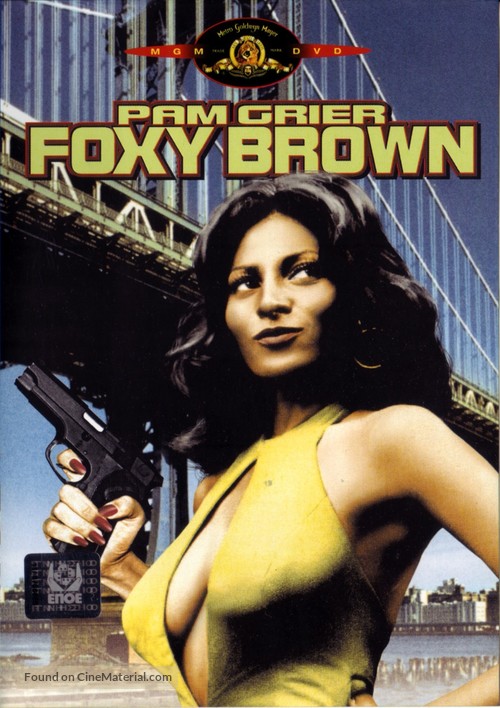 Foxy Brown - Greek DVD movie cover
