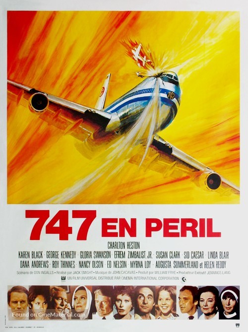 Airport 1975 - French Movie Poster