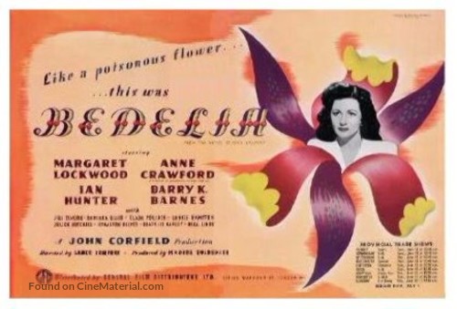 Bedelia - British Movie Poster