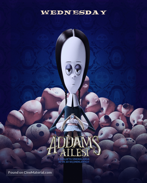 The Addams Family - Turkish Movie Poster