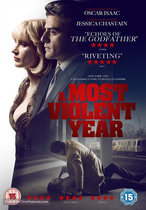 A Most Violent Year - British DVD movie cover