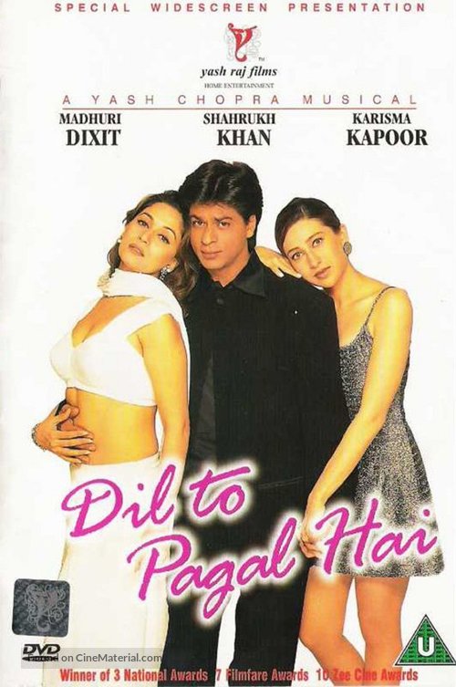 Dil To Pagal Hai - British Movie Cover