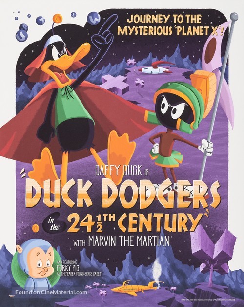 Duck Dodgers in the 24&frac12;th Century - poster