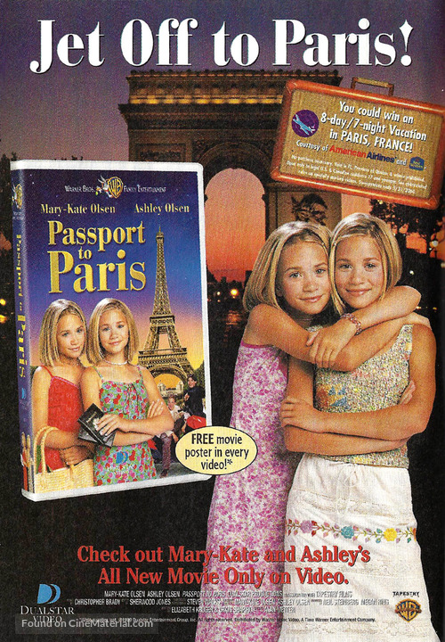 Passport to Paris - Video release movie poster