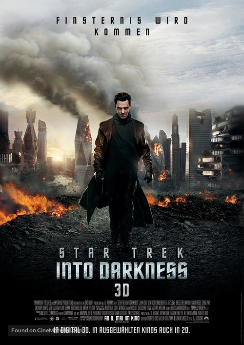 Star Trek Into Darkness - German Movie Poster