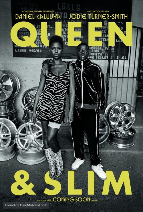 Queen &amp; Slim - British Movie Poster