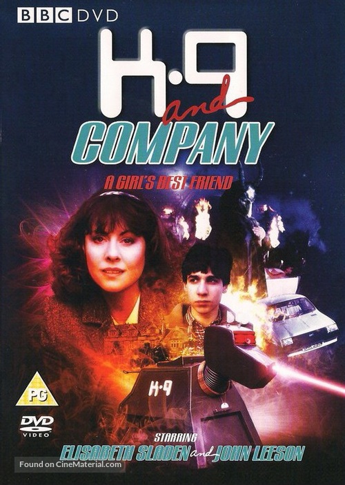 K-9 and Company: A Girl&#039;s Best Friend - British DVD movie cover