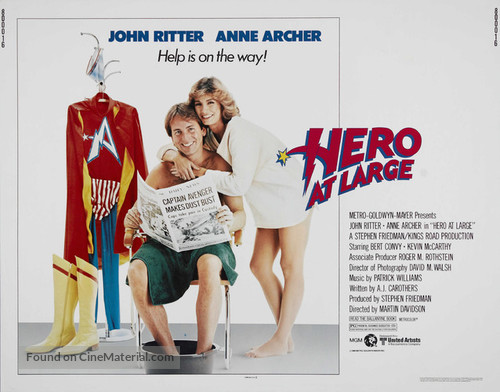 Hero at Large - Movie Poster