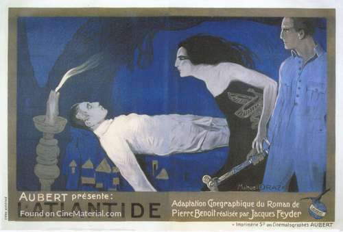 Atlantide, L&#039; - French Movie Poster