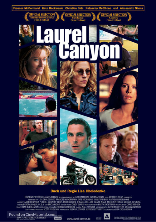 Laurel Canyon - German Movie Poster
