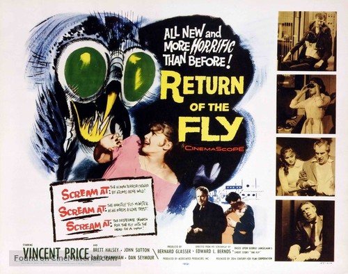 Return of the Fly - Movie Poster