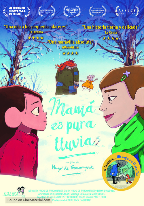 Maman pleut des cordes - Spanish Movie Poster