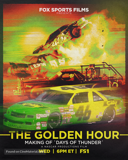 The Golden Hour: Making of &#039;Days of Thunder&#039; - Movie Poster