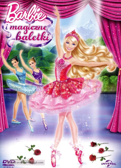 Barbie in the Pink Shoes - Polish DVD movie cover