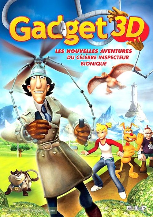 Inspector Gadget&#039;s Biggest Caper Ever - French DVD movie cover