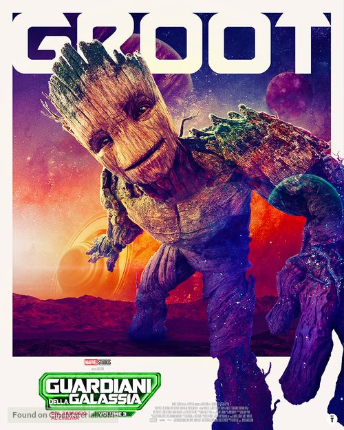 Guardians of the Galaxy Vol. 3 - Italian Movie Poster