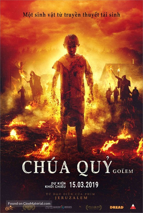 The Golem - Vietnamese Movie Poster