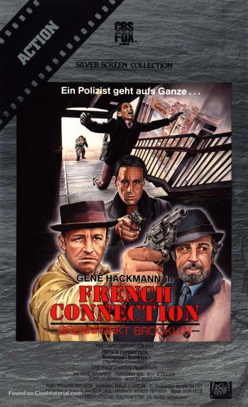 The French Connection - German Movie Cover