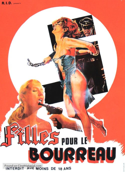 L&#039;ultima orgia del III Reich - French Movie Poster