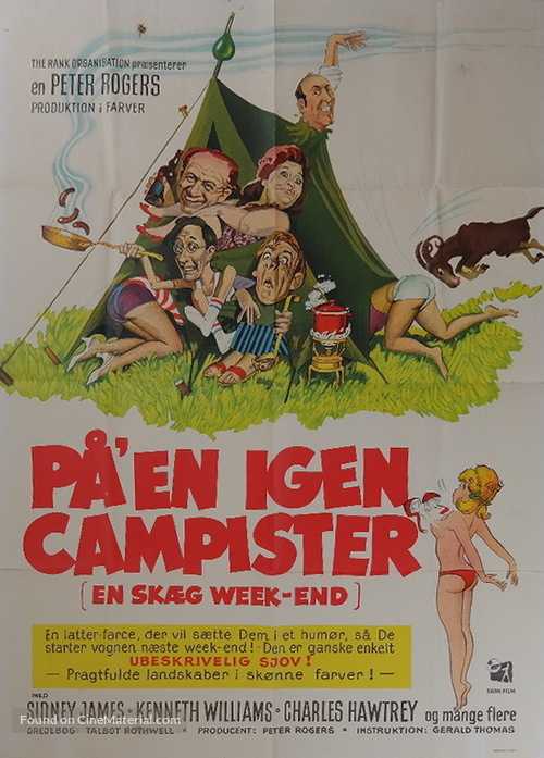 Carry on Camping - Danish Movie Poster