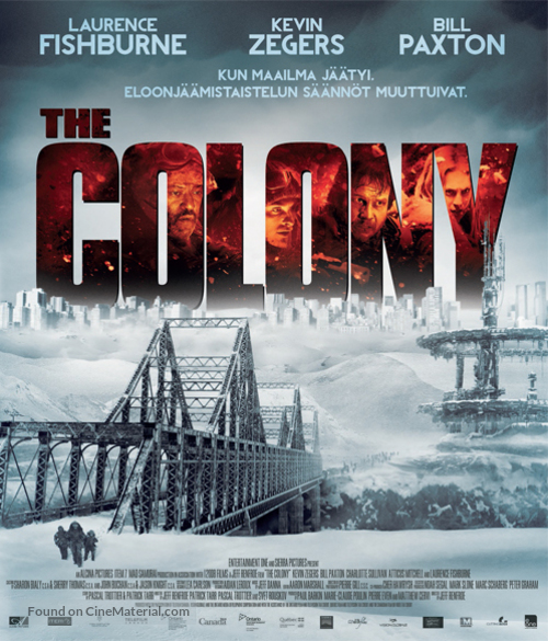 The Colony - Finnish Blu-Ray movie cover