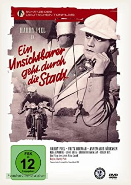 Ein Unsichtbarer geht durch die Stadt - German Movie Cover