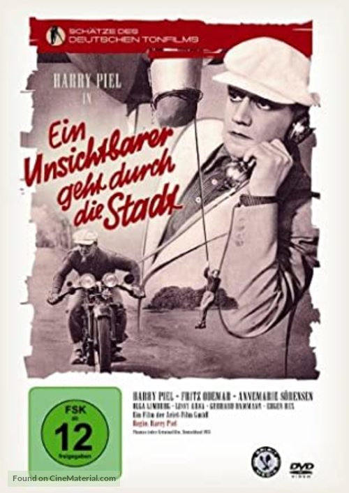 Ein Unsichtbarer geht durch die Stadt - German Movie Cover