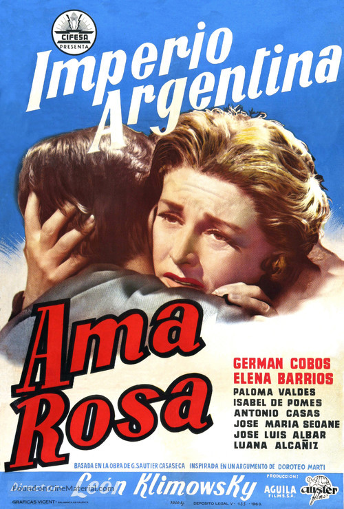 Ama Rosa - Spanish Movie Poster