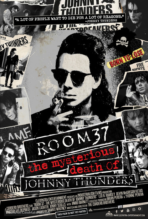 Room 37: The Mysterious Death of Johnny Thunders - Movie Poster