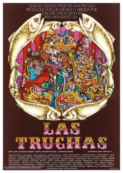 Las truchas - Spanish Movie Poster