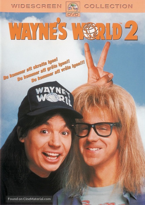 Wayne&#039;s World 2 - Swedish DVD movie cover