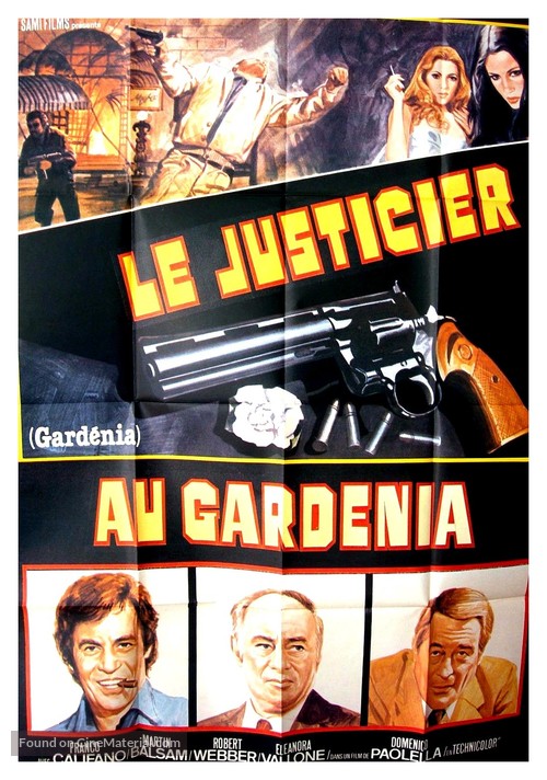 Gardenia, il giustiziere della mala - French Movie Poster