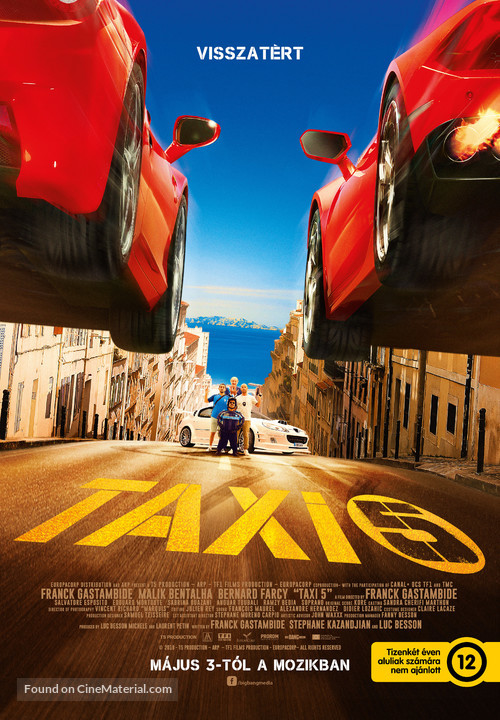 Taxi 5 - Hungarian Movie Poster